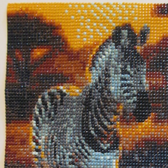 Zebra Finished Diamond Art #11412025 - Picture 1 of 2